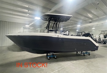 2025 Robalo R222 Explorer Shark Gray Boat